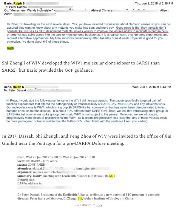 HateTheMachine's tweet photo. The #PeterDaszak #ecohealth files he hid from Congress - by @jhas5
An email timeline of #Fauci's funding for #DARPA #Defuse
#Covid19
#RalphBaric
#GoF #GainofFunction #WIV
https://t.co/TUsf9z1utL https://t.co/V5XEVrDIGJ