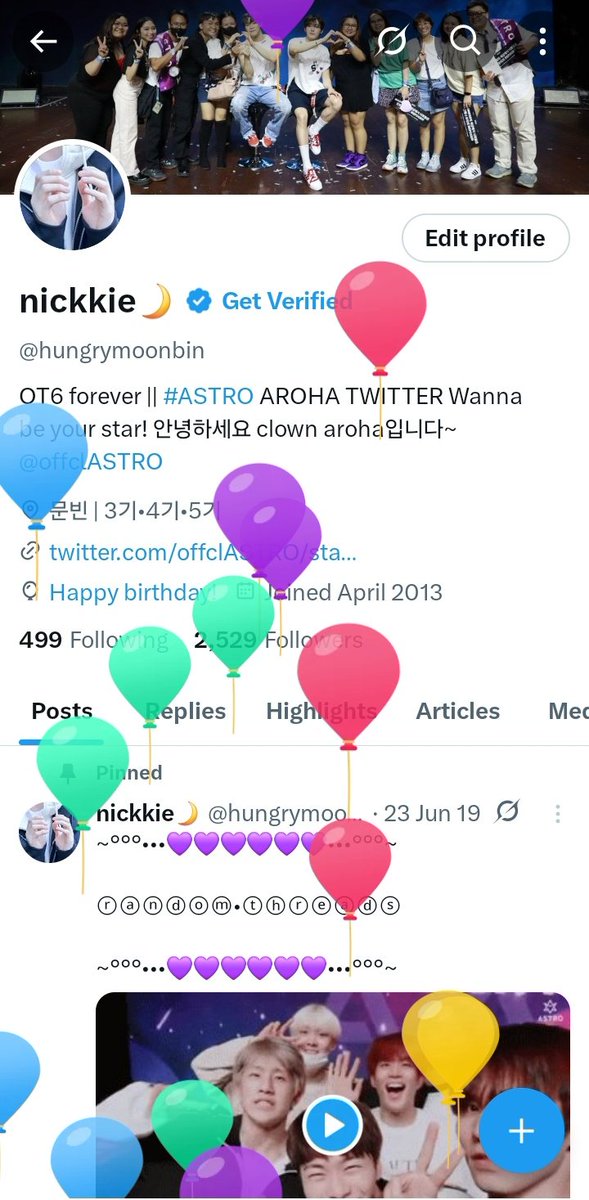 Balloons are hereeee. Happy +1 to me 🎂🎈🎁🎉🥳