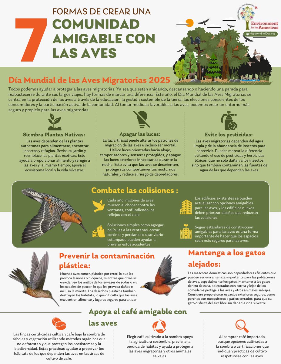 SMBC's tweet image. Are You Ready for Fall Migration? #WMBD #WorldMigratoryBirdDay