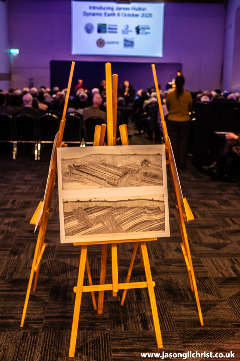 jgilchrist13's tweet photo. @EdinGeolSoc @scottishgeology @JamesHuttonInst @ourdynamicearth @GeodiversityDay @edinburgh @EdinburghLive_ @edinburghpaper @heraldscotland @TheScotsman @ScotsMagazine @NatSciNMS @NtlMuseumsScot @Geowalks @VisitScotland @Scotland The Lost Drawings (prints).
James Hutton Tercentenary celebrations launch.
Dynamic Earth, Edinburgh
Scottish Geology Festival
Prints+ available via:
Building the James Hutton Deep Time Trail.
#ScotGeolFest25 #ScottishGeology #geology #Scotland #JamesHutton https://t.co/jbYRNas1e7 https://t.co/N4Z5lMnNSr