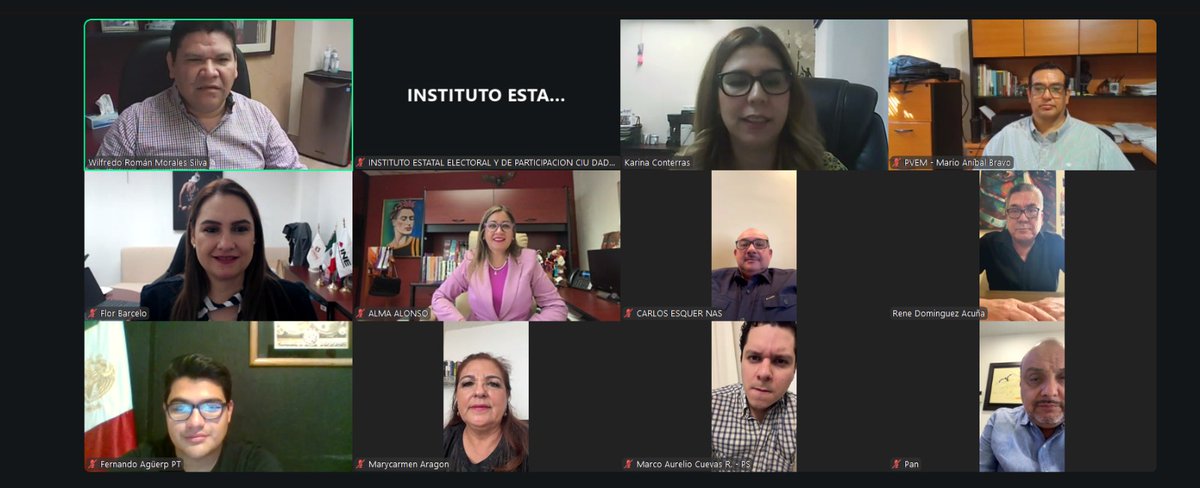 📋 Hoy se llevó a cabo la Sesión Extraordinaria de la Comisión Permanente de Paridad e Igualdad de Género del #IEESonora, integrada por las consejeras electorales Alma Lorena Alonso Valdivia (<a href="/almaalonso19/">Alma Alonso</a>) y Flor Terecita Barceló Noriega (<a href="/FLORBARCELO11/">Flor Barceló</a>).

Durante la sesión, se