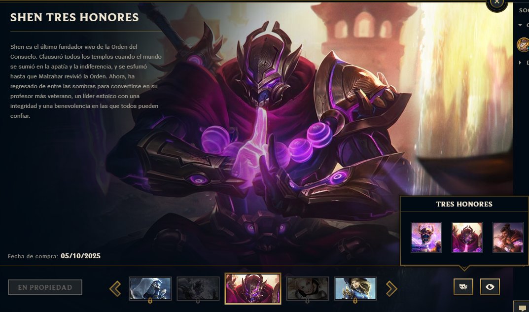 Samablackblue's tweet image. Oleeee 💃🤩🫶 Muchas gracias @LeagueOfLegends 🤩🫶💃🥳😎