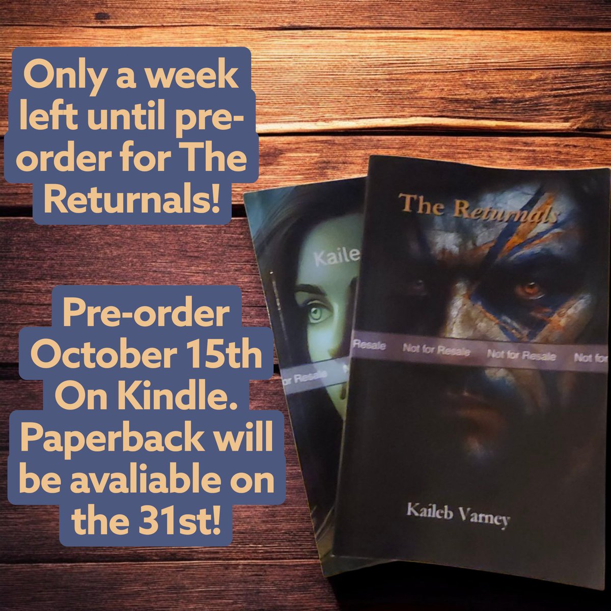 Kaileb77's tweet image. We are at the halfway point! #Kindle #books #readersoftwitter #WritingCommmunity #Halloween2025 #writerslift #upcoming