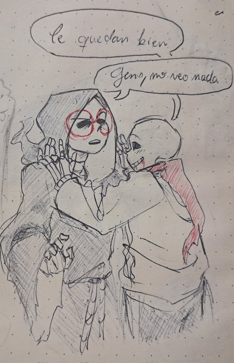 Dibujé al mejor ship mientras ignoraba las clases de matemáticas