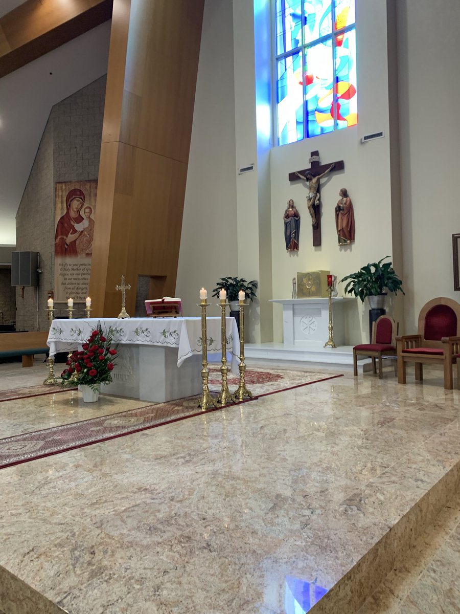We had our first mass with Fr. Gomi today at St. Jerome’s Church. Thank you to all the families who were able to join us today.