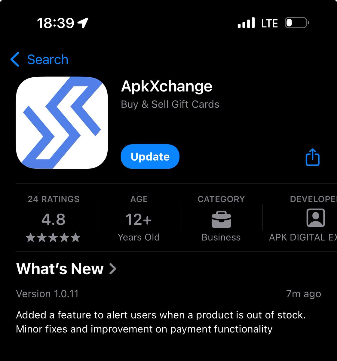 ApkJnr's tweet image. New Update is Live on the Store Now. Gateway payment issue with Mobile Money has now been fixed. Update your app now and enjoy shopping with ApkXchange 🛍️