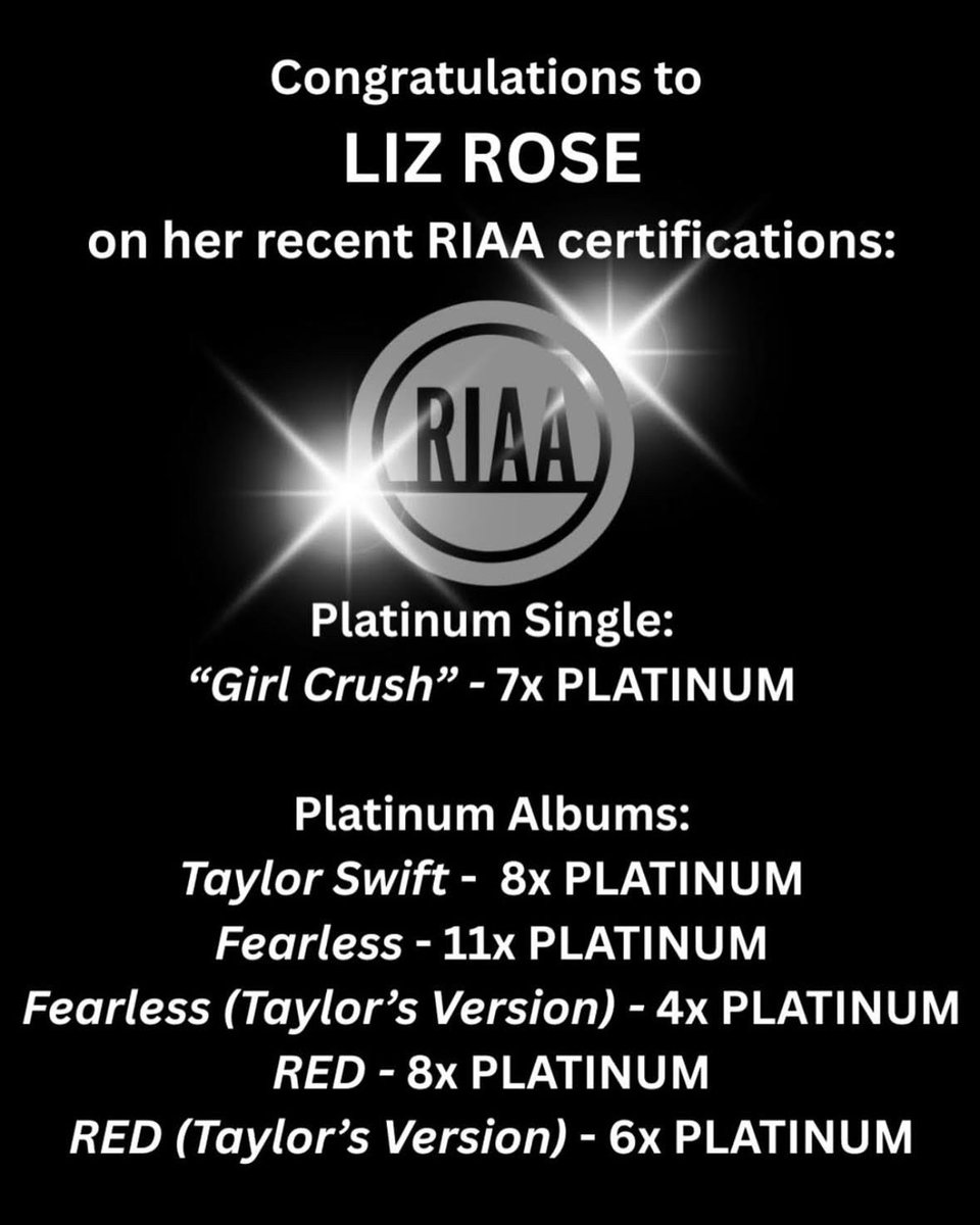 OpenOnSunday2's tweet photo. Congratulations to #OpenOnSunday partner #LizRose! 

This is why she is in the Songwriters Hall of Fame. 

#RIAA #Platinum #TaylorSwift #Fearless #Red #GirlCrush #SongwritersHallOfFame #LizRoseMusic https://t.co/ZkmjdaFFIx
