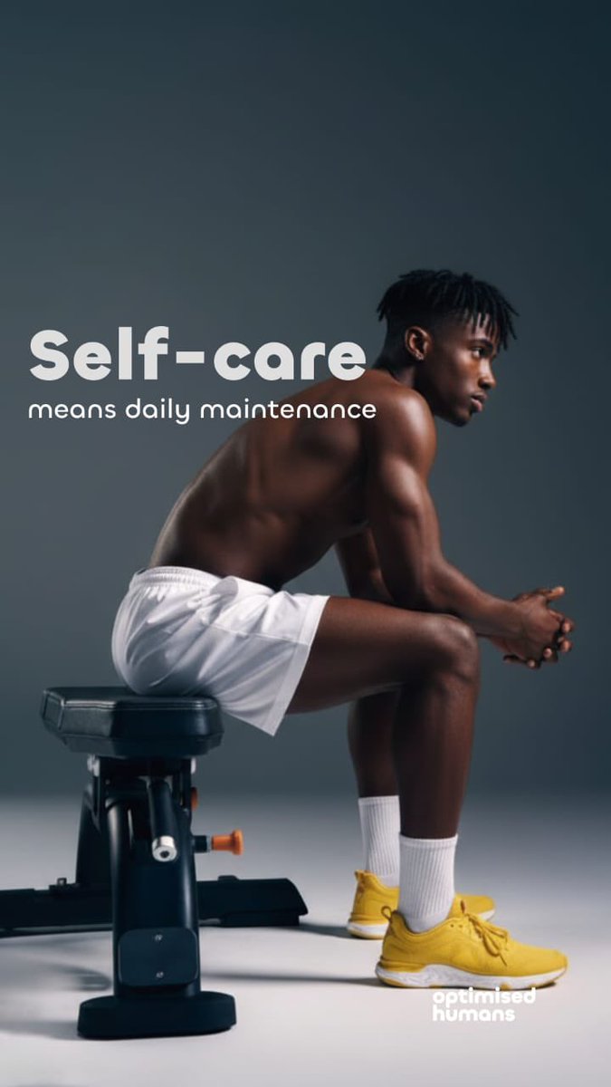 This is for the guys: What’s your self-care routine? Exercise? Meditation? Healthy food?

—-
#OptimisedHumans: The ones who strive to be #BetterEveryDay 

#oh4Men