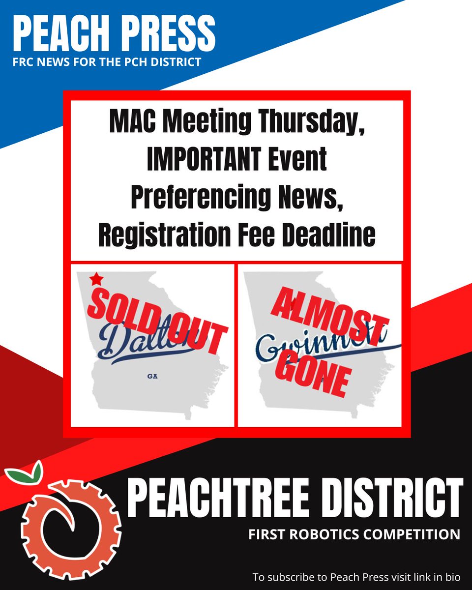 GeorgiaFIRST Robotics tweet media