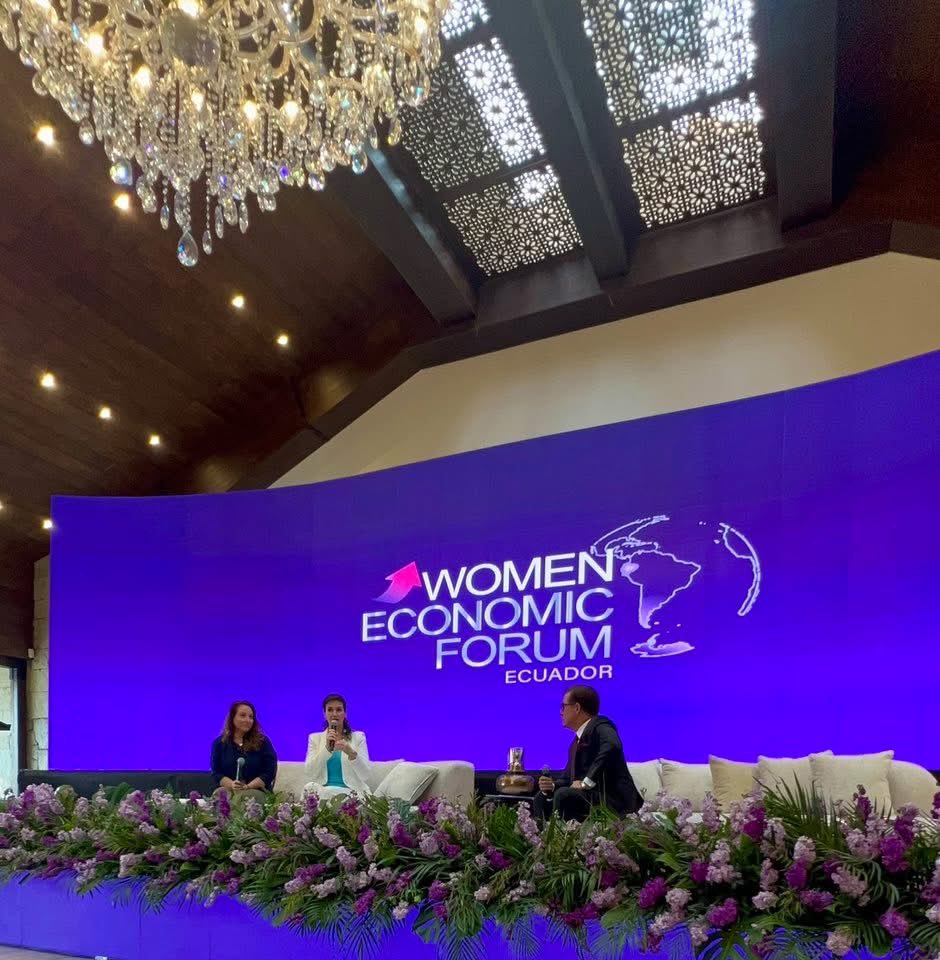 hmghoson's tweet image. At the Women Economic Forum- Cuenca, Ecuador