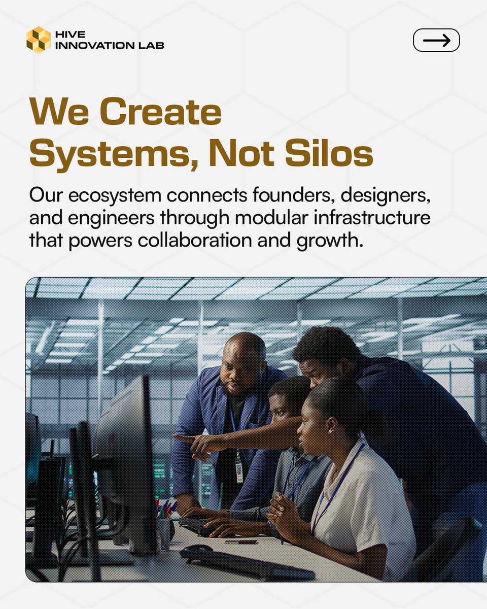 Hivelabvc's tweet photo. We’re not just building startups, we’re building systems.
At Hive Innovation Lab, design, strategy, and innovation converge to create ventures that scale with purpose.

The future isn’t built in silos, it’s built together.
#Web3 #VentureBuilding #HiveInnovationLab https://t.co/dhvYr0oYXE