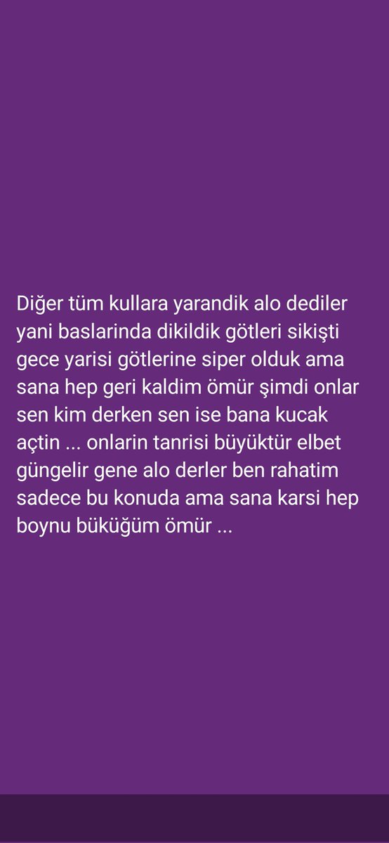 Lafim işi düşünce yüceltene ... evde duran hiç işi düşmediki