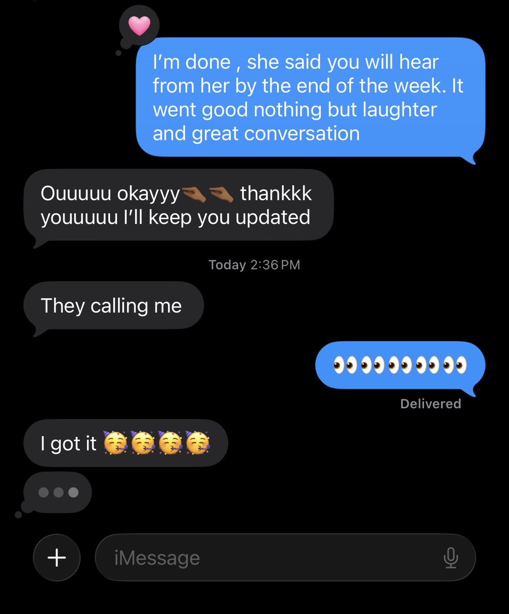 TheonlyyDiam's tweet image. 🎉🙌🏽 #HIRED 
ion bs i treat every interview like it’s my own . book ya girl !! 💅🏽