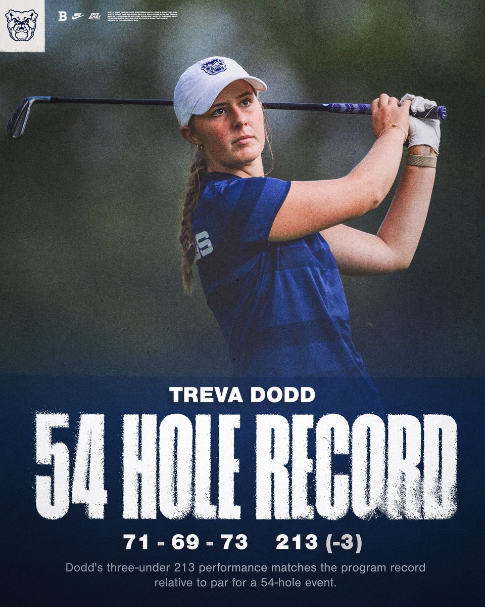 Strong two days for Treva 💪

🔗 bit.ly/3KYJqAA

#ButlerWay