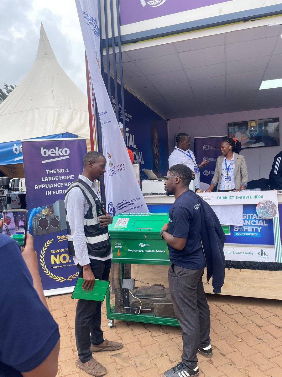 Looking for where to depose E-Waste; <a href="/UCC_Official/">UCC</a> together with it's partners have ensured availability of E-Waste Bins <a href="/bananalifeug/">Banana Life UG</a> Shops at Forest Mall, Village Mall, Kampala road, Victoria Mall and all UCC offices countrywide.
#DeclutterEWasteToday| #GoldenPosts| #UGITF2025