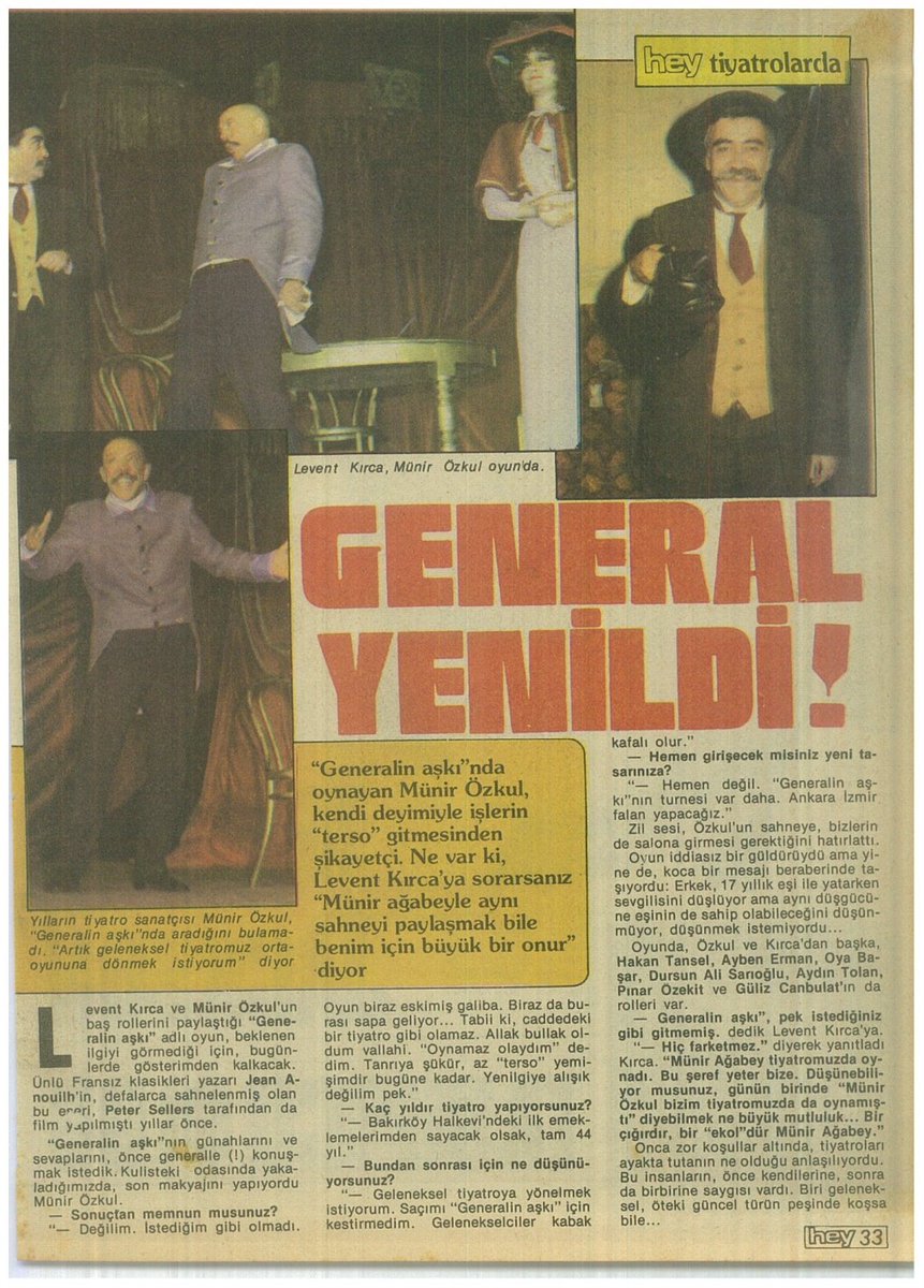 Mehmetcan198's tweet photo. #LeventKırca #MünirÖzkul #EceÖrge #MelahatÖzekit #KalipsoKralı #MetinErsoy #HasanCihatÖrter #tiyatro #müzik  #Şubat #1984yılı @Yasemin70619829 @tchulya80 @_Arsiv_ https://t.co/TMSmeIGmNq