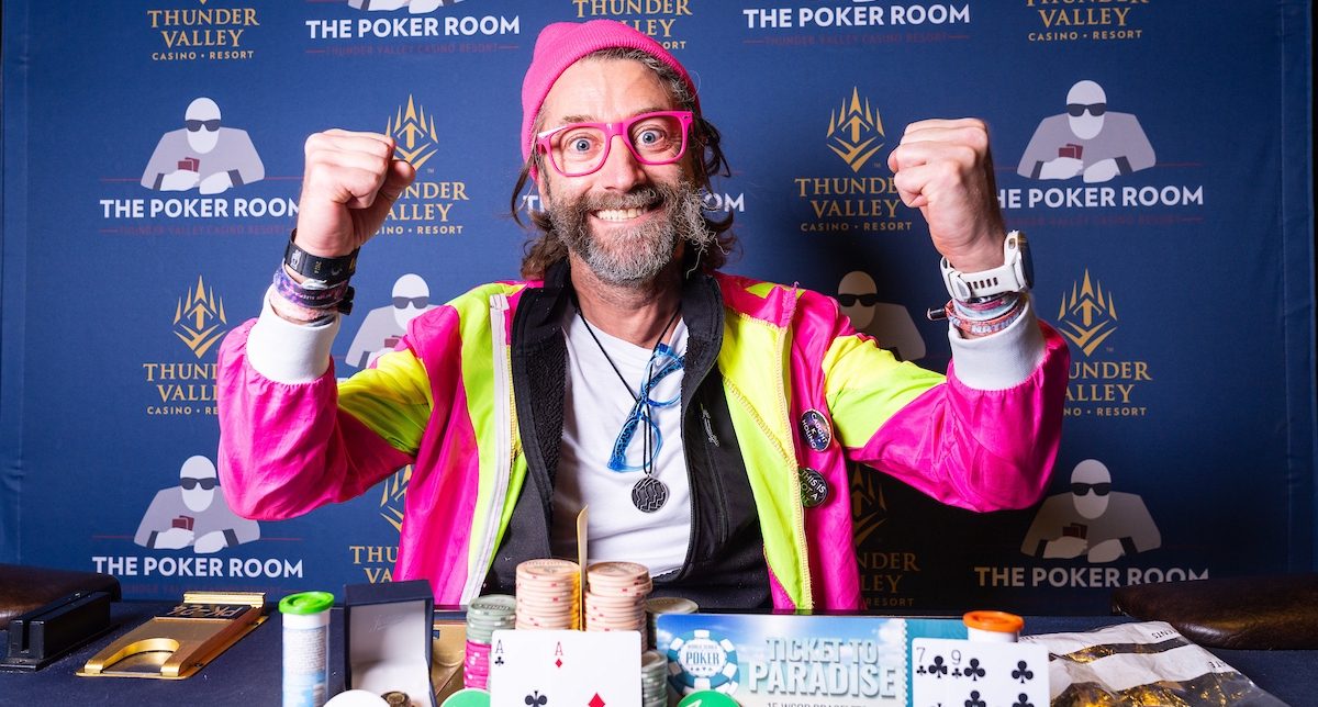 German-born Rayo Kniep took down the WSOP Circuit Thunder Valley main event in his current home state of California, besting 646 entries in the $1,700 buy-in for his second gold ring.

cardplayer.com/poker-news/ray…