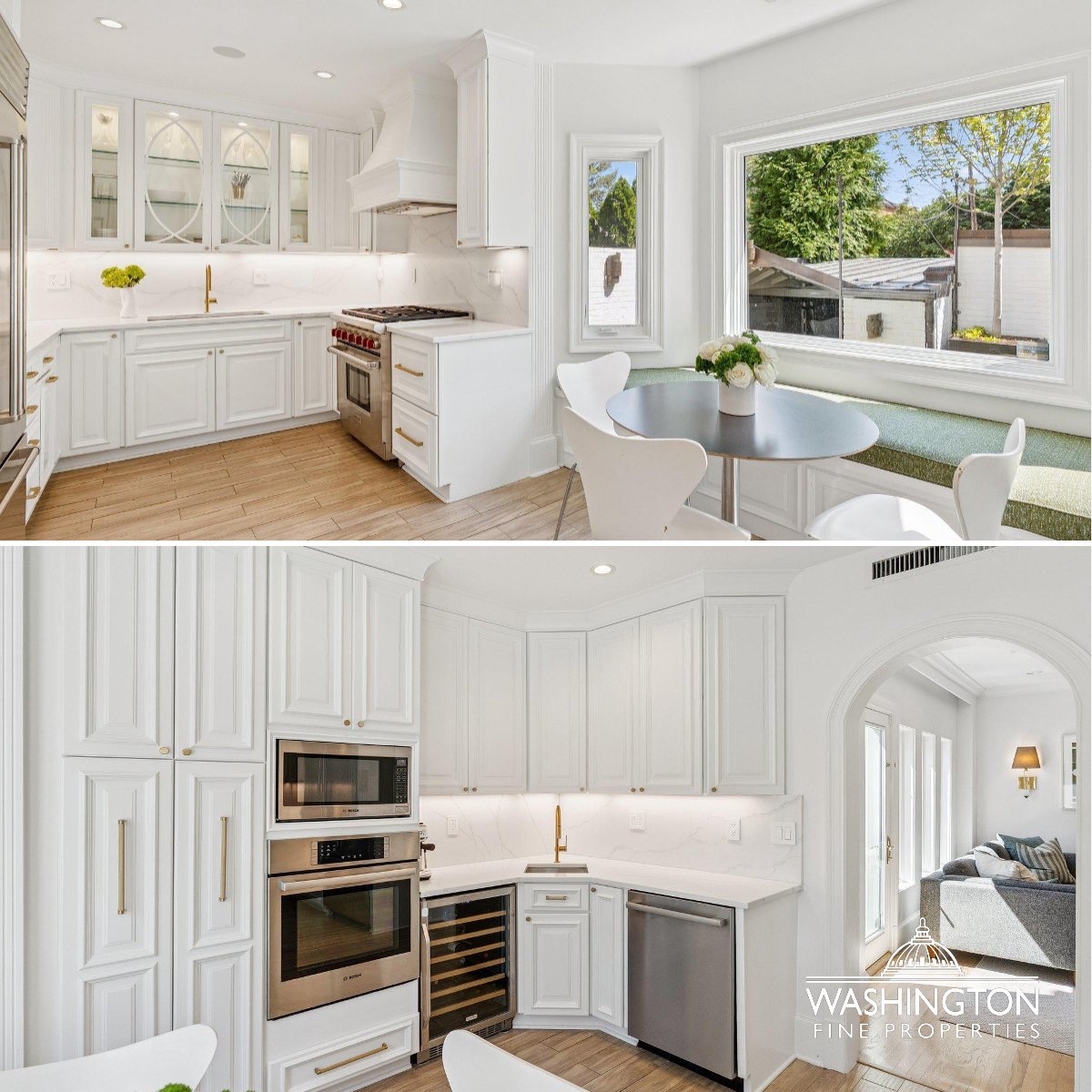 A timeless Georgetown treasure reimagined for modern living. Set on a tree-lined street in the West Village, this 1850 Federal-style home offers 3,100+ SF of refined interiors, garage parking, a designer kitchen, elegant living spaces, and a private garden retreat.