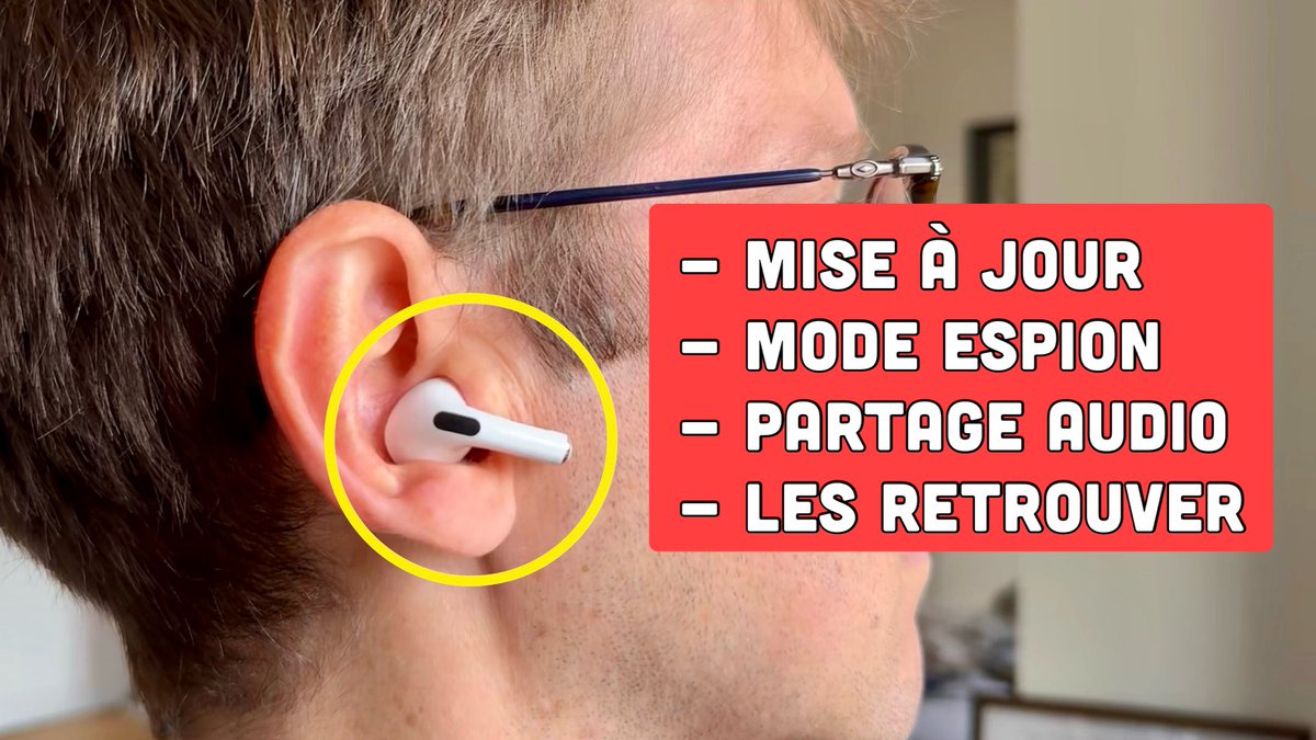 🔥 Nouvelle vidéo 🔥

🎧 AirPods (Pro) : Tout ce que vous IGNOREZ sur vos Écouteurs !

▶️ youtu.be/nnloeXTQ2ZM