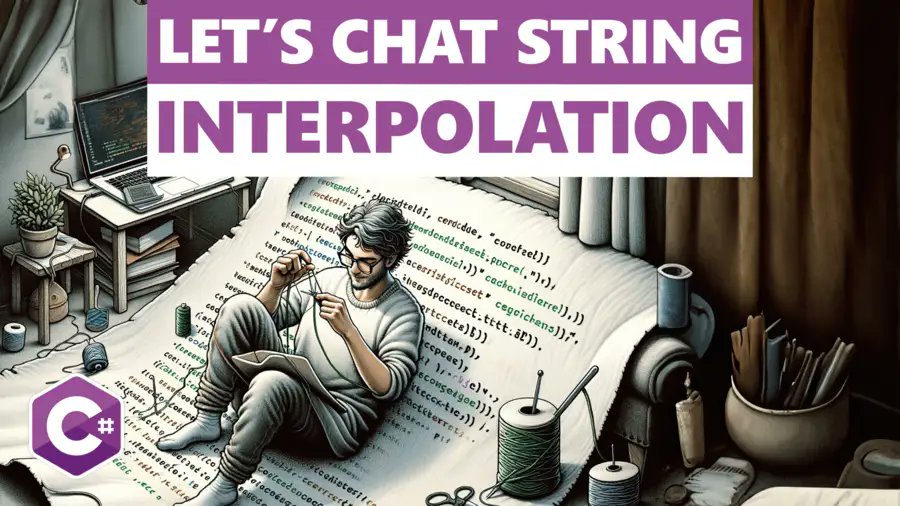 DevLeaderCa's tweet image. Interpolation? What the HECK does that mean?

Read more here:
devleader.ca/2023/12/18/wha…

#csharp #string #strings #dotnet #formatstring
