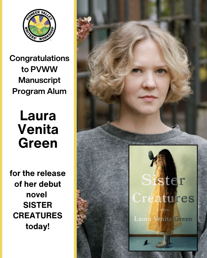 Big congratulations to @lauragreen517 on the release of Sister Creatures today! 

Laura was a part of Blair Hurley’s 10-Month Manuscript Program cohort last year and we're so thrilled to see a member of our community thriving. Find her novel at your local bookstores, or online!