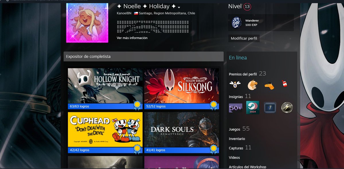Listo, ya tengo los dos juegos lindos bonitos hermosos, ahora a esperar los dlc's :D #SilkSong