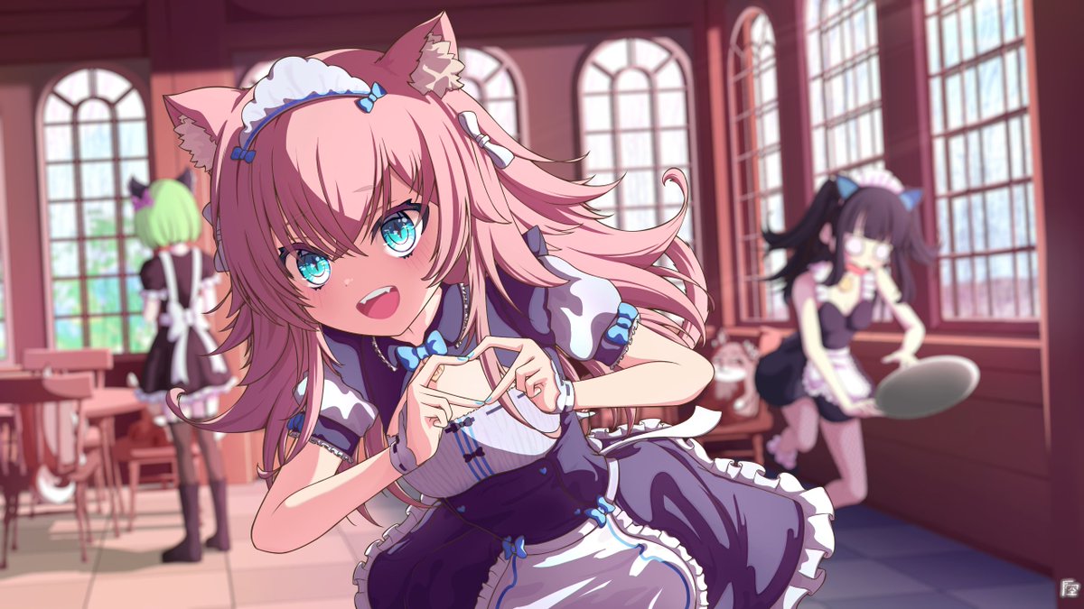 #ArtDem 🐱( '-' 🐱 )ﾆｬﾝ♥
#ネコぱら