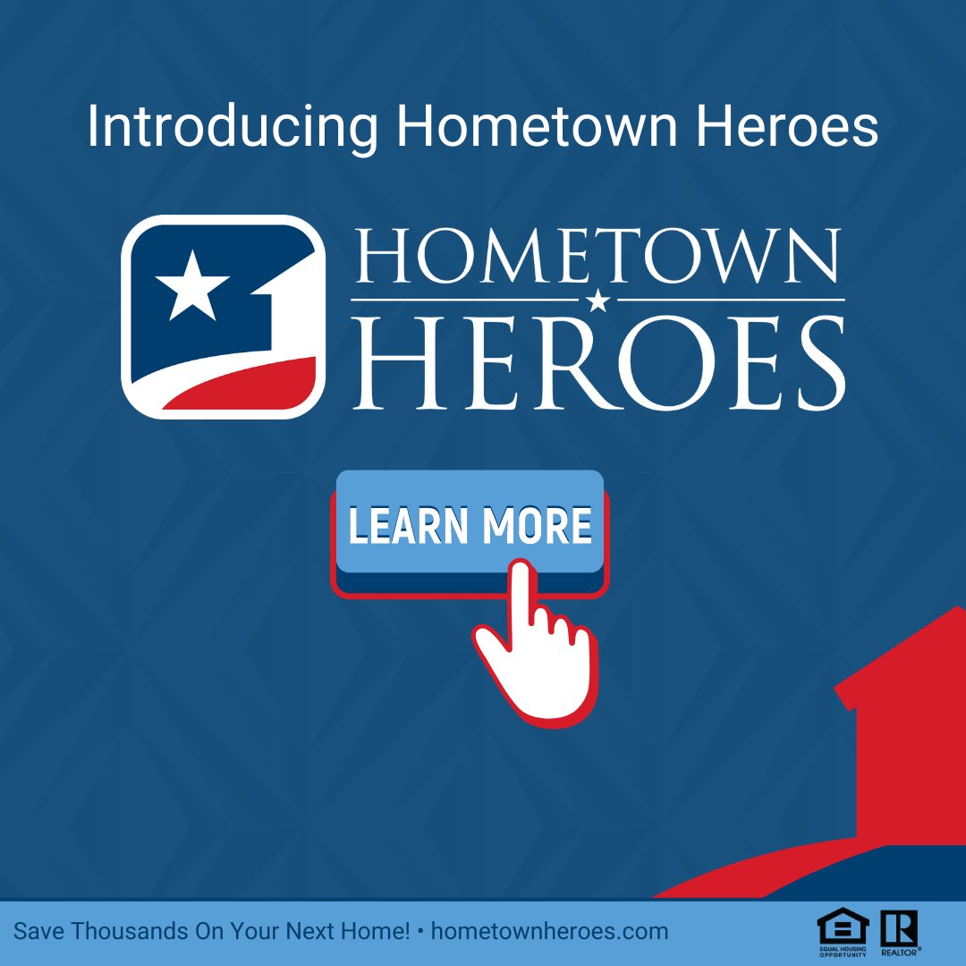 TylerSimmonsRE's tweet photo. Introducing Hometown Heroes - a program that honors the hardworking individuals who make our communities a better place to live.  How? I'd love to tell you! Contact me today to learn more. https://t.co/36TNzCQVD3