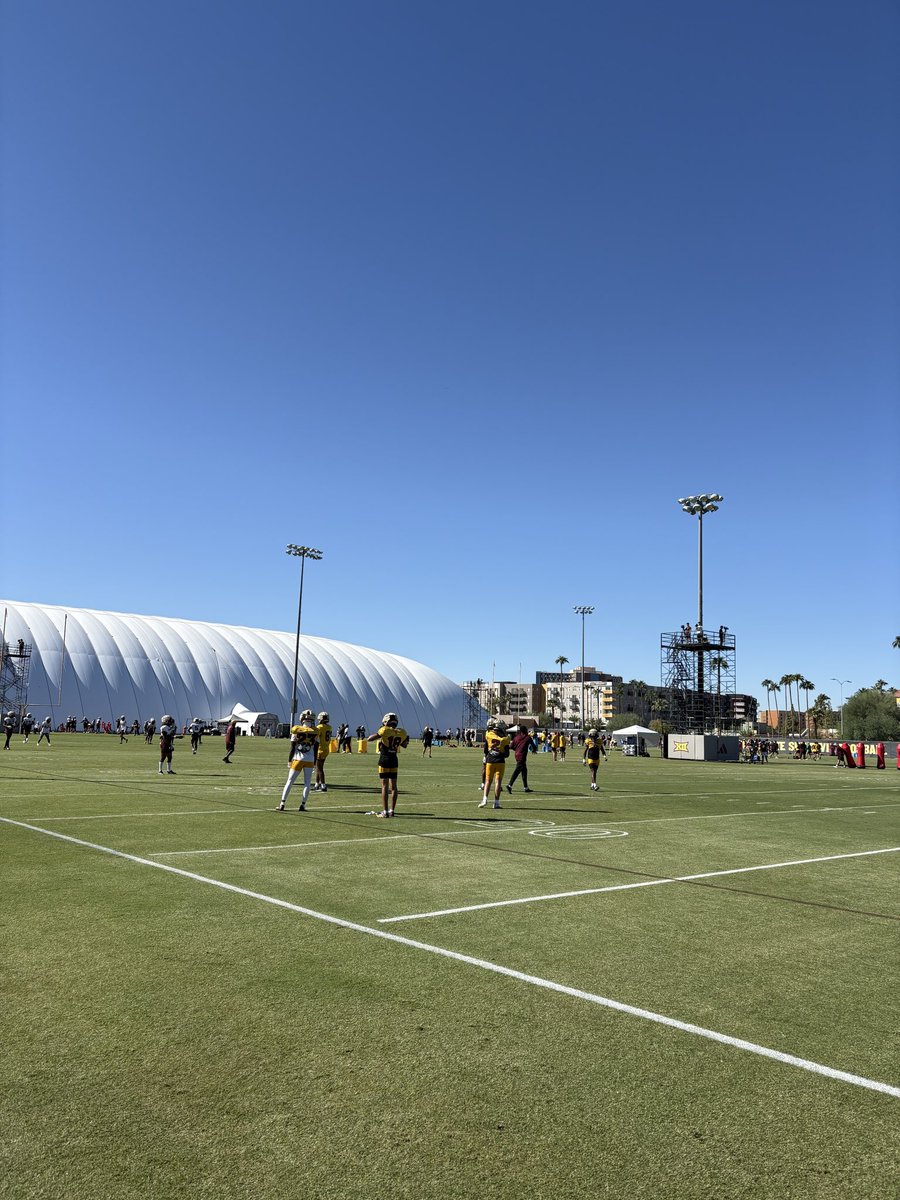 CourtDwail's tweet photo. That’s a wrap on Tuesday’s practice as Arizona State prepares to face Utah this weekend. 

@sportscronkite https://t.co/rrnYuJO2ym