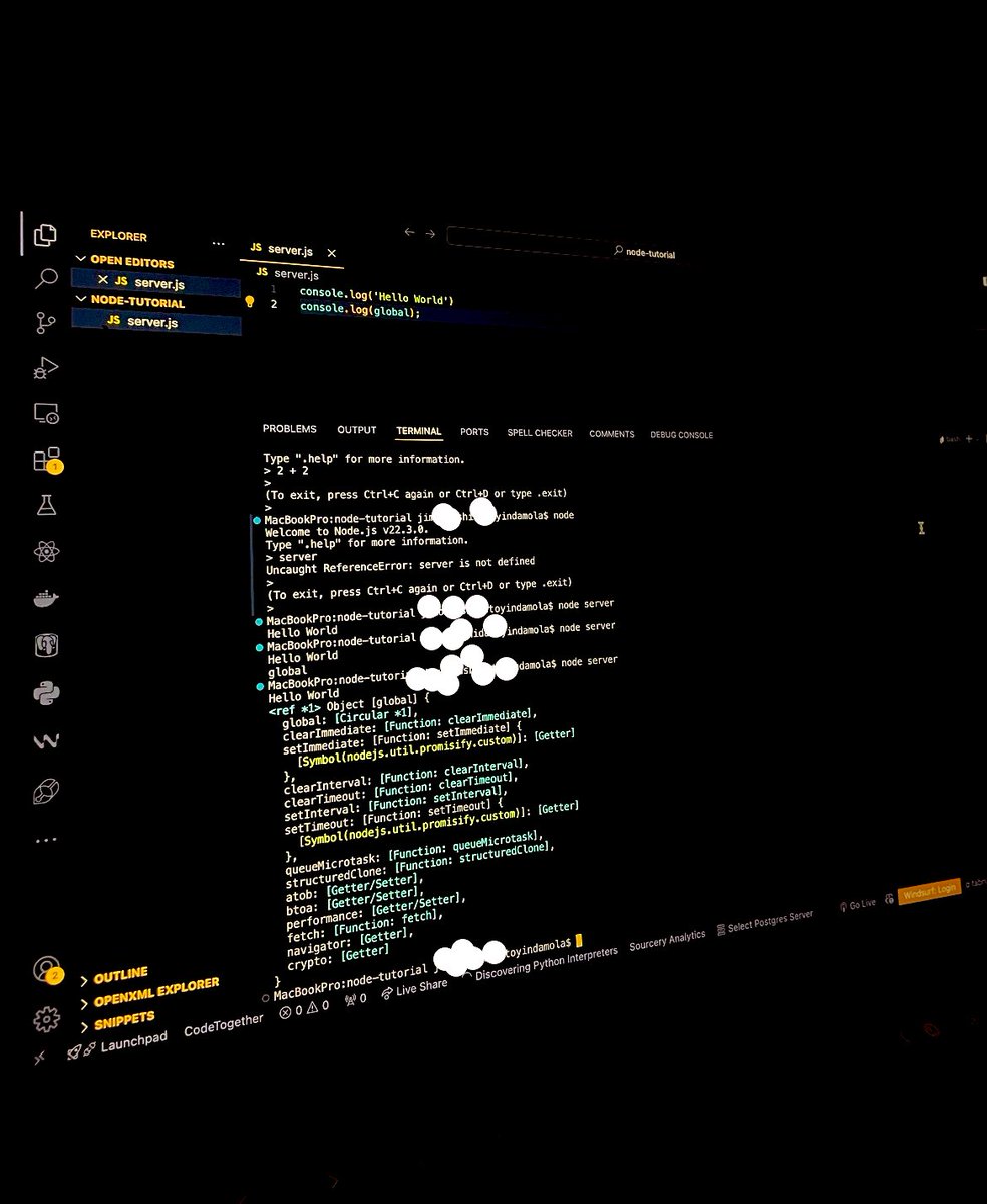 OyindaJr's tweet image. From Frontend to backend, learning node.js 🤝

#backend #TechTrends #softwareupdates