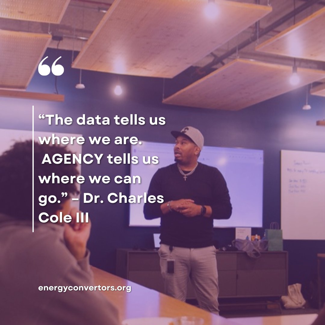 “The data tells us where we are. Agency tells us where we can go.” – <a href="/ccoleiii/">Charles Cole, III, Ed.D., MPA ᯅ</a> 

See how Oakland students at Lodestar are transforming from data learners to change-makers.

edpost.com/stories/when-s…