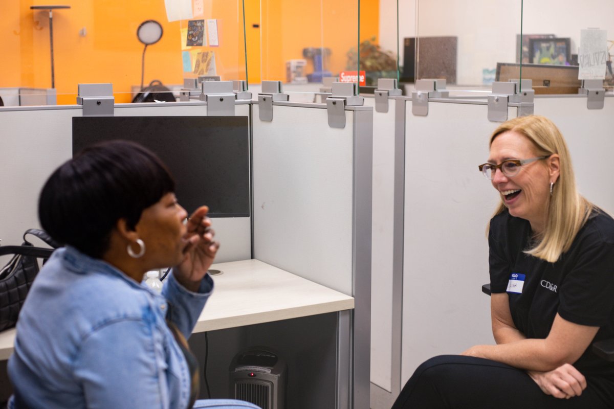 Thank you to CD&amp;R  for volunteering at the West Farms Opportunity Center for a day of professional development and food distribution with @Foodstream_Network to our community. Career Network: Building Services participants gained interview tips and improved their resumes.