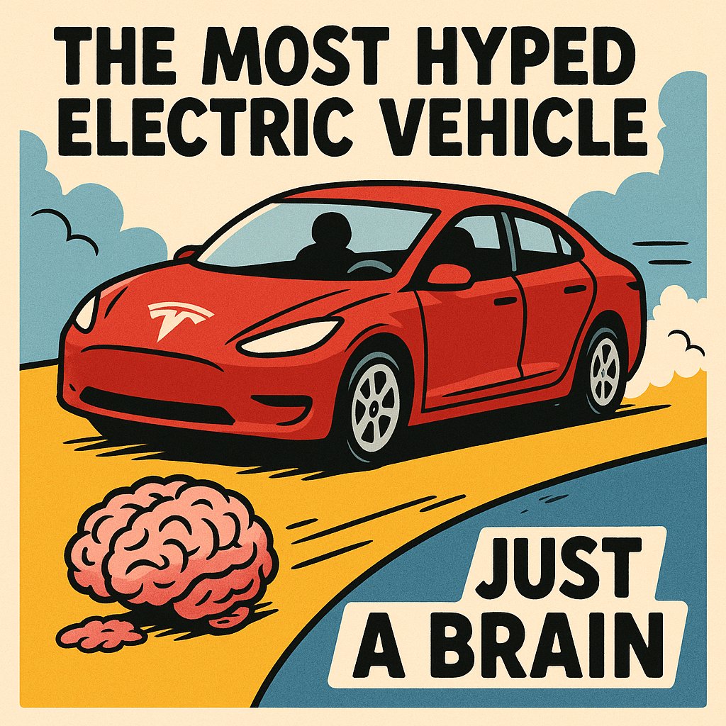 Solix_Trade's tweet image. #satire #AIhype
🇺🇸 #TSLA down 3% Tesla’s “Standard” Model Y now offers Traffic-Aware Cruise Control… but guess what? No Autosteer. The world’s most hyped EV just lost one of its brains  #Tesla #ElonMusk #Autopilot #EV #TechNews #StockMarket #Innovation #FSD #AI #Cars #Investing