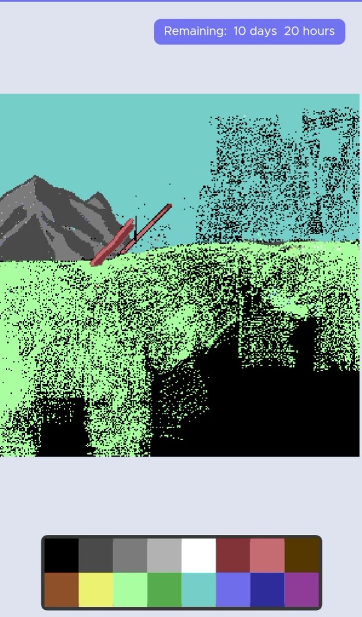 The RBG canvas keeps evolving every pixel adds to a bigger story 

It’s inspiring to watch how everyone’s creativity comes together on-chain, building something that truly feels alive.

How’s your section going so far?