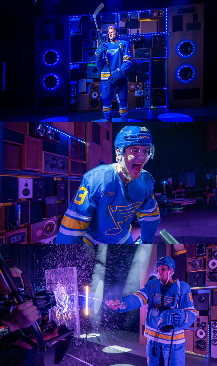 StLouisBlues's tweet photo. New open show is gonna be LOUD 🔊

#stlblues https://t.co/YdgWzpyj0z