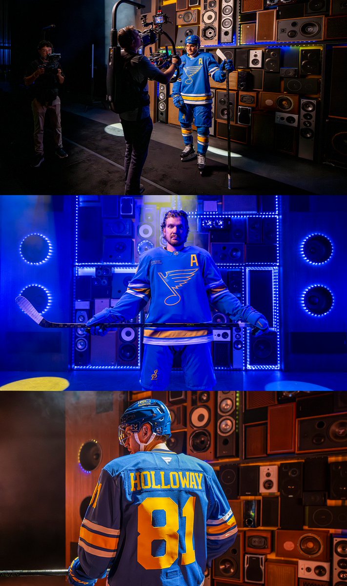 StLouisBlues's tweet photo. New open show is gonna be LOUD 🔊

#stlblues https://t.co/YdgWzpyj0z