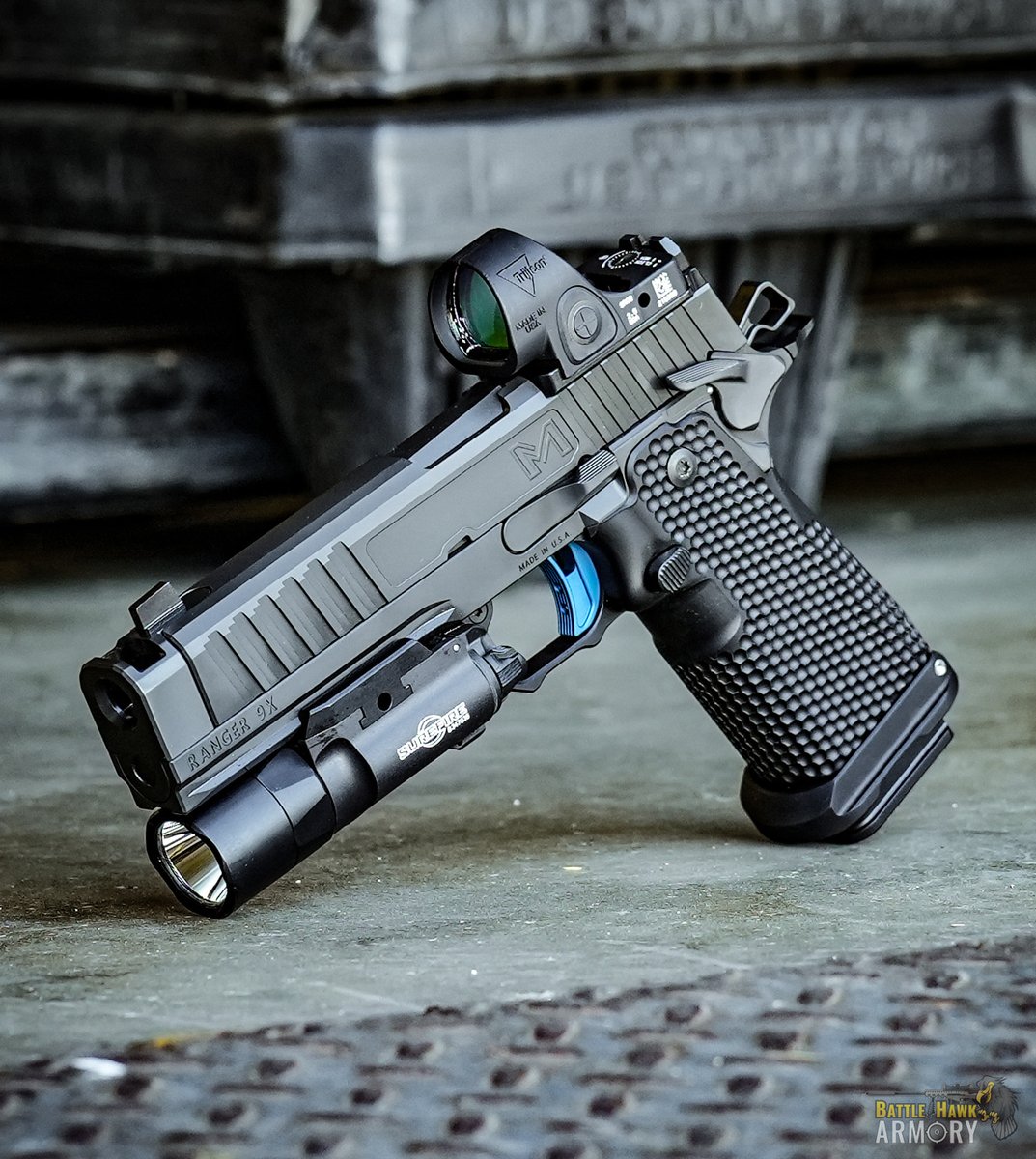 Competition, duty, training - the Miller Precision Ranger 9X is ready to take on everything.
- <a href="/Trijicon/">Trijicon, Inc.</a> SRO
- <a href="/SureFireLLC/">SureFire</a> X300

battlehawkarmory.com/product/miller…