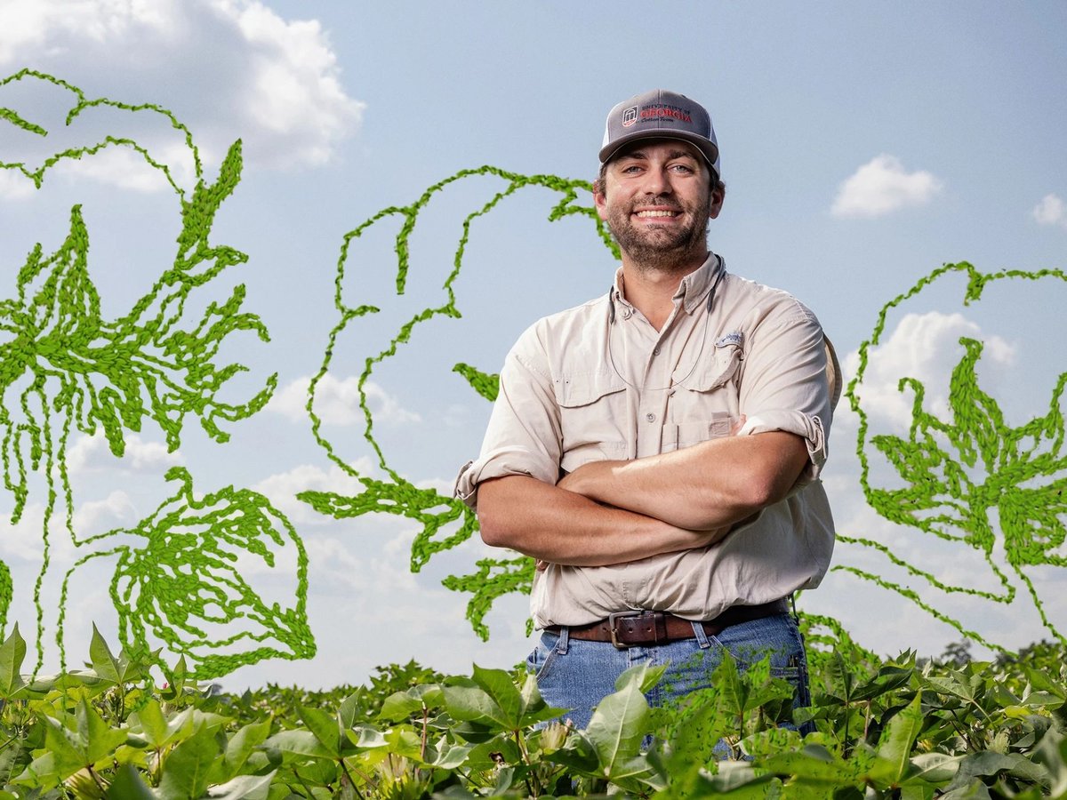 🌱 Contributing over $938 million to Georgia's economy in 2023, cotton is the Peach State's No. 1 row crop. For #NationalCottonDay, we’re celebrating the experts on the UGA Cotton Team who support a resilient future for cotton in Georgia and beyond. 🔗 ugacaes.org/4gYga93
