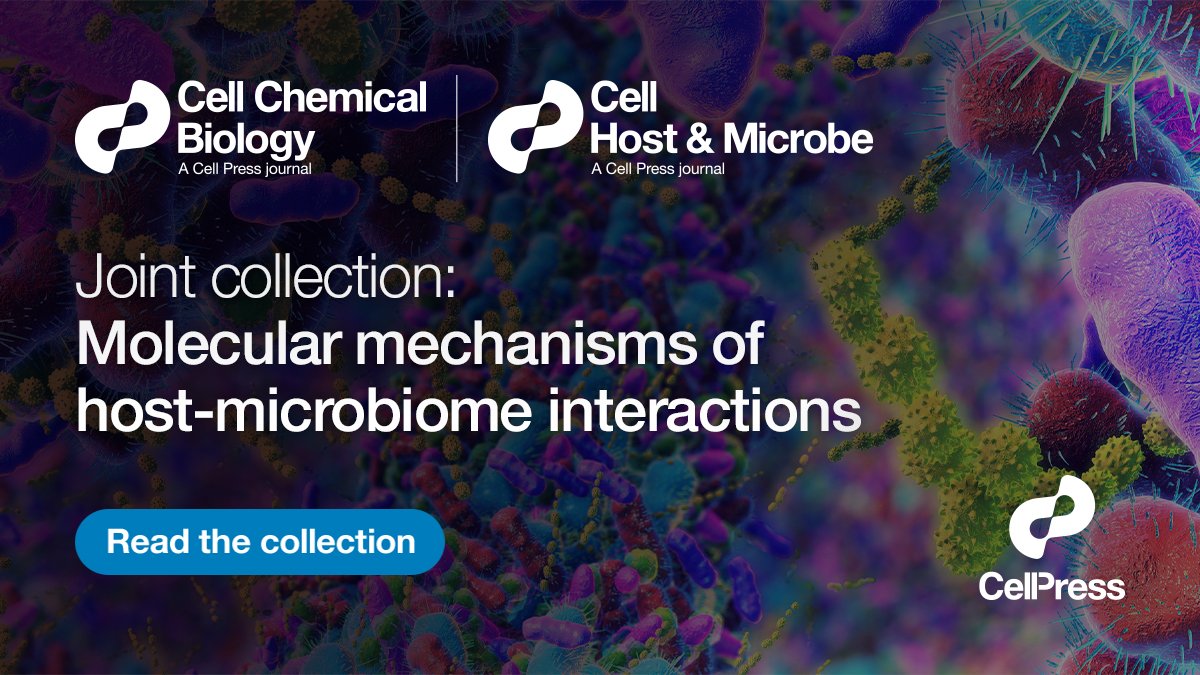 cellhostmicrobe's tweet image. Molecular mechanisms of host-microbiome interactions:
We teamed up w/@CellChemBiol for a Collection of articles uncovering mechanisms by which microbes communicate with their hosts, shedding light on various conditions &amp;amp; offering therapeutic avenues.Enjoy!
cell.com/cp/collections…