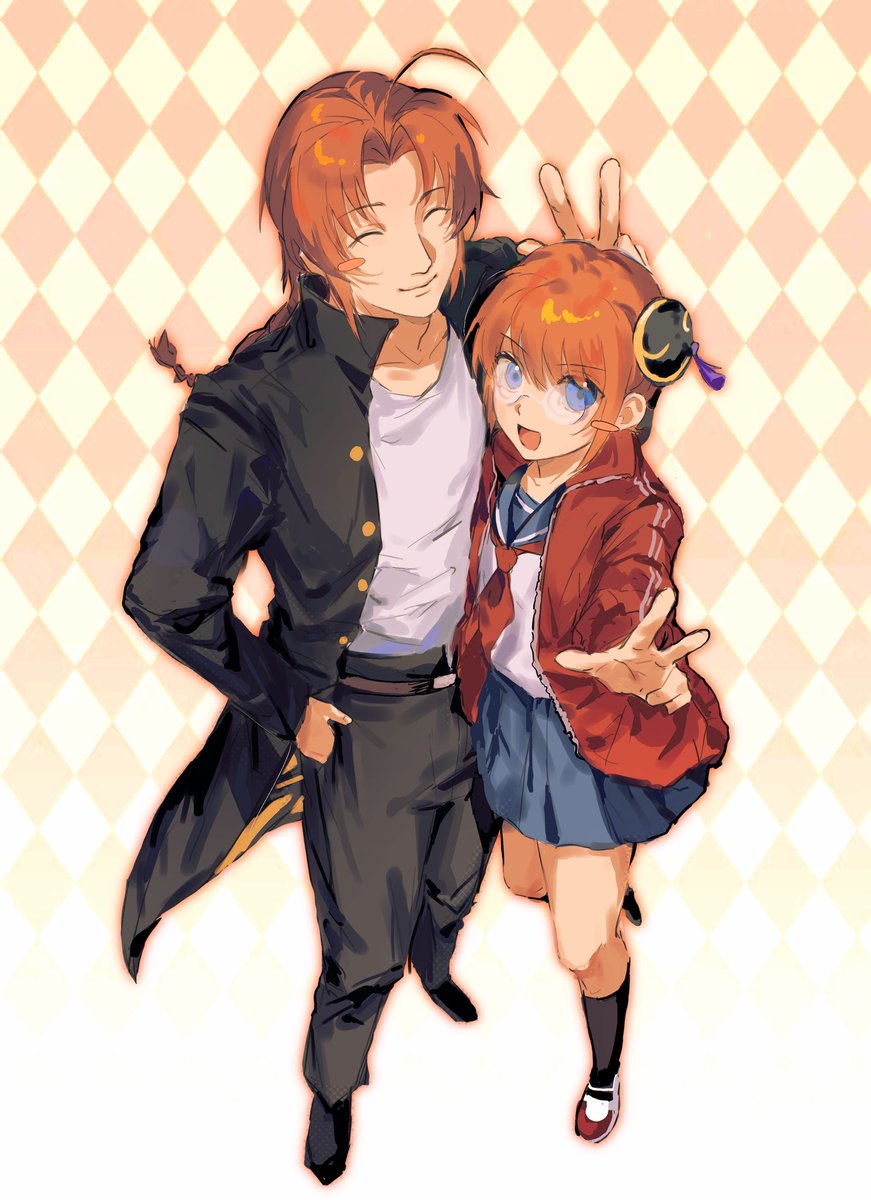 xingrener555's tweet photo. 3z #gintama #夜兔兄妹 #兄神 #银魂 https://t.co/wSsG0AYTdi