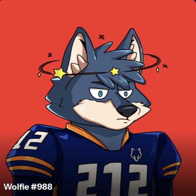 Wolfie_Spin212's tweet photo. #NewProfilePic Minted this wolfie🏈🔥🐺🏟️✨Sunday Football just passed but this wolfie seems confused on what day it is 🌠❤️🔥🔴 Happy Tuesday & Congrats @axldefi & the @wolfswapdotapp team on a successful mint 🥳👏🏼#Wolfies #Mint #day #Crofam #itsnot #Sundaze #Anymore https://t.co/scCTBFSyzu