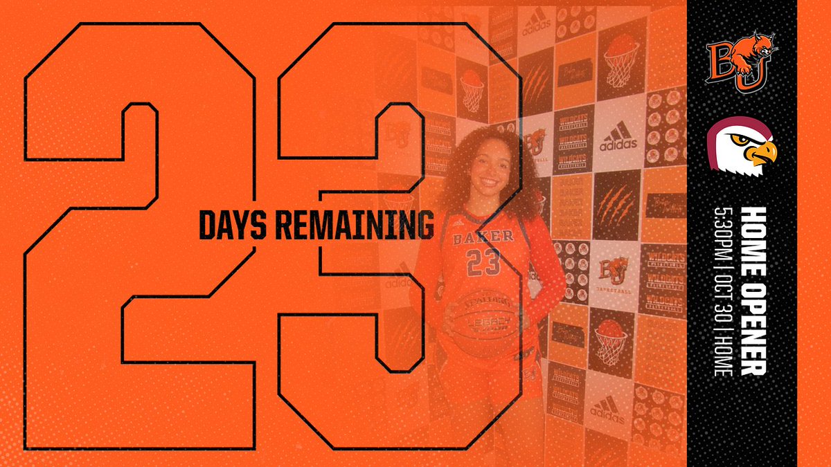 23 days until tip off! 💙🧡