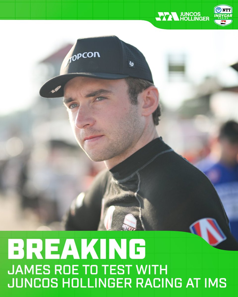 James Roe Driver NEWS: @INDYNXT driver James Roe will test with Juncos Hollinger Racing ...