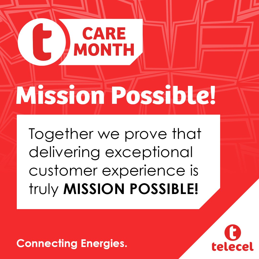 TelecelGhana's tweet photo. Every connection matters. Every experience counts. With Telecel, exceptional care is always Mission Possible! https://t.co/TYe5zDdHI7