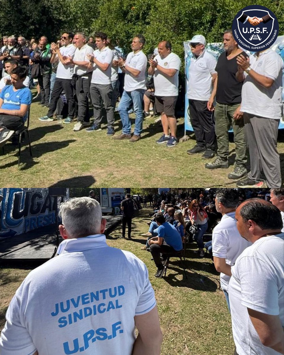 SindicatoUpsf's tweet photo. 🚆 Plenario de Regionales de UGATT y presentación de candidato
Estuvimos presentes en el Plenario de Regionales de la UGATT, realizado en Córdoba, junto a representantes del NOA, NEA, Cuyo, Patagonia, Mar del Plata, Santa Fe, Córdoba y Buenos Aires (regional Oeste y Norte). https://t.co/kk8WMJbdd4