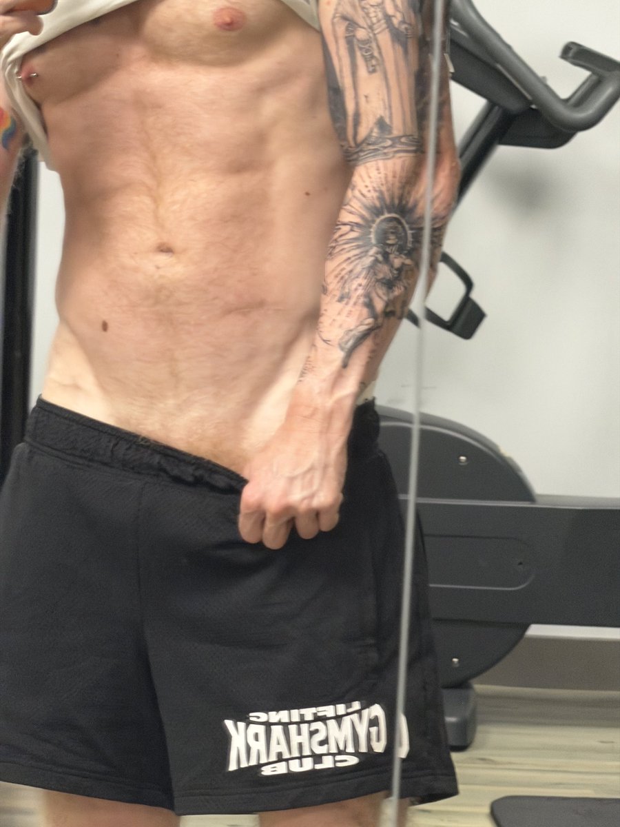 Making use of the hotel gym