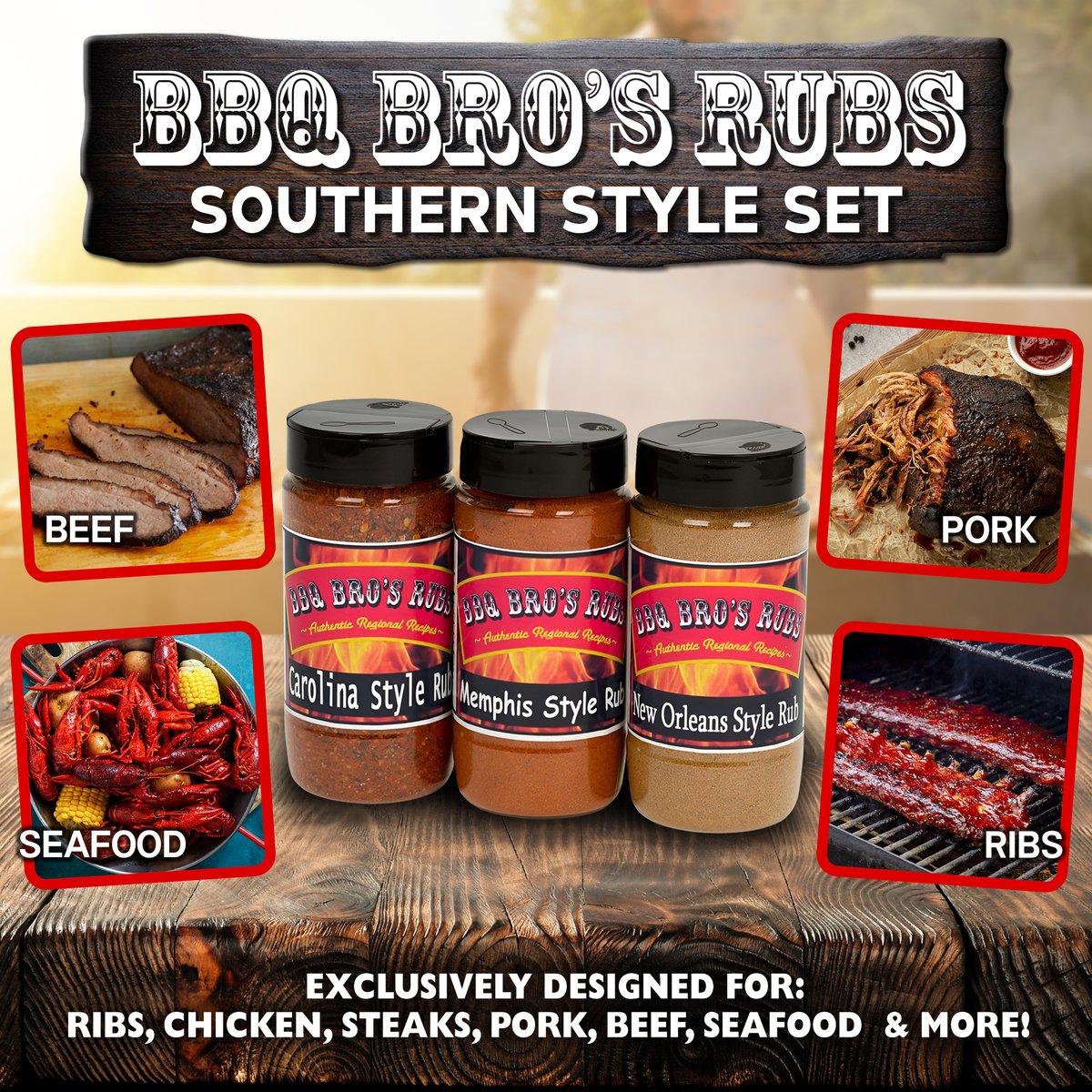 Check out our Amazon Prime Day Deals: 40% OFF!
FREE SHIPPING NATIONWIDE
24 HOUR Delivery Guarantee

Shop BBQ Bro’s Rubs on Amazon now!👇👇👇

amazon.com/stores/BBQBROS…

#BBQBrosRubs #BBQWeekend #GrillAndChill #TexasBBQ #BBQLife #FoodPorn #BBQAddict #bbqbrosrubs #amazonprimeday