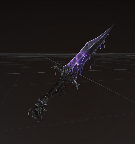 Harley3dModel's tweet image. Skull-Hilt Dagger!! #roblox #RobloxDev #robloxweapons #3dmodeling