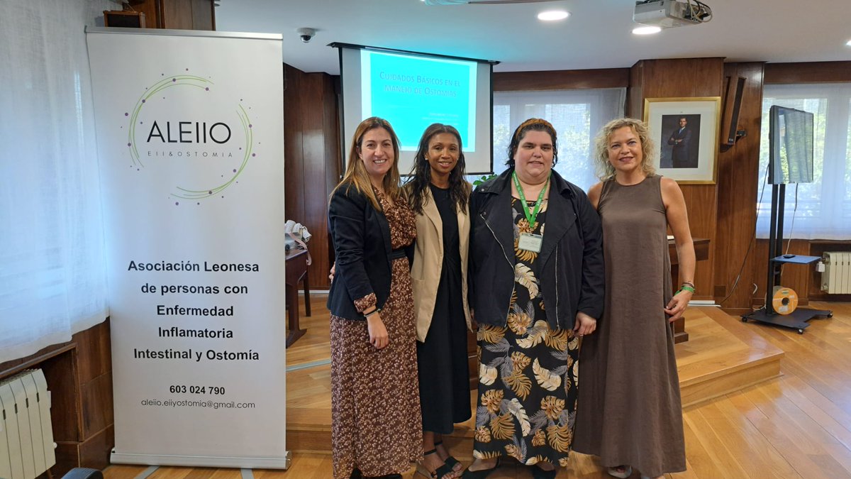 Muchas Gracias a los que os habéis acercado hoy a la charla por #diamundialpersonasostomizadas
Gracias Silvia,Sonia y Reyes por colaborar con nosotros y por todo vuestro trabajo diario con personas Ostomizadas, a @cofleon por abrirnos las puertas de su casa para esta charla 💚