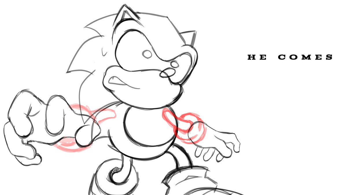 HE COMES - DAY 6 (late) 
#exetober #execommunity

I'm late, but I'm making an animation that I think you'll like. I'll leave this for now 🙏